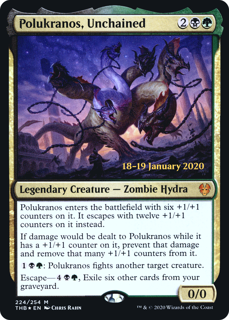 Polukranos, Unchained (PRE-224S) (Foil)