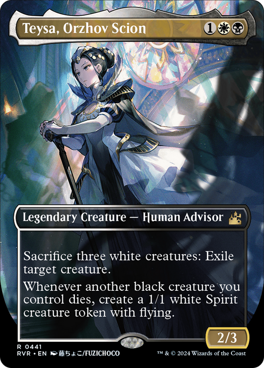 Teysa, Orzhov Scion (RVR-441) (Borderless) (Foil)