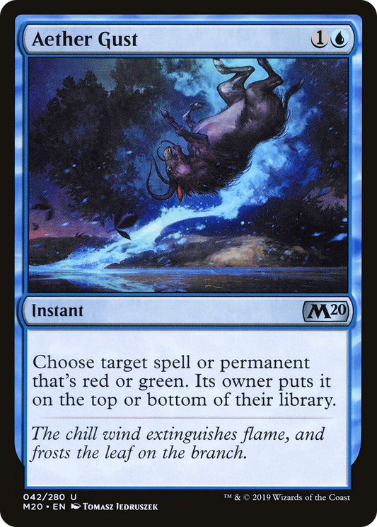 Aether Gust (M20-042) (Foil)