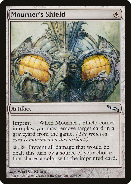 Mourner's Shield (MRD-209) (Foil)