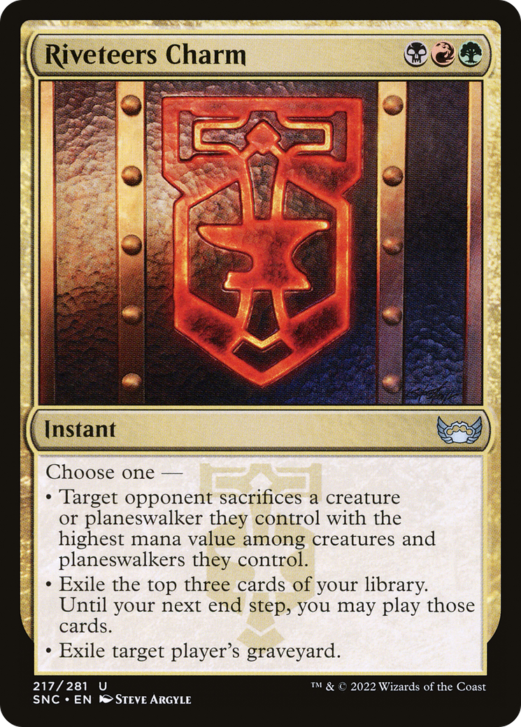 Riveteers Charm (SNC-217)