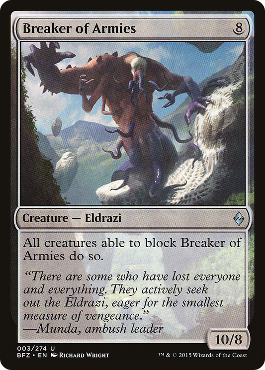 Breaker of Armies (BFZ-003) (Foil)
