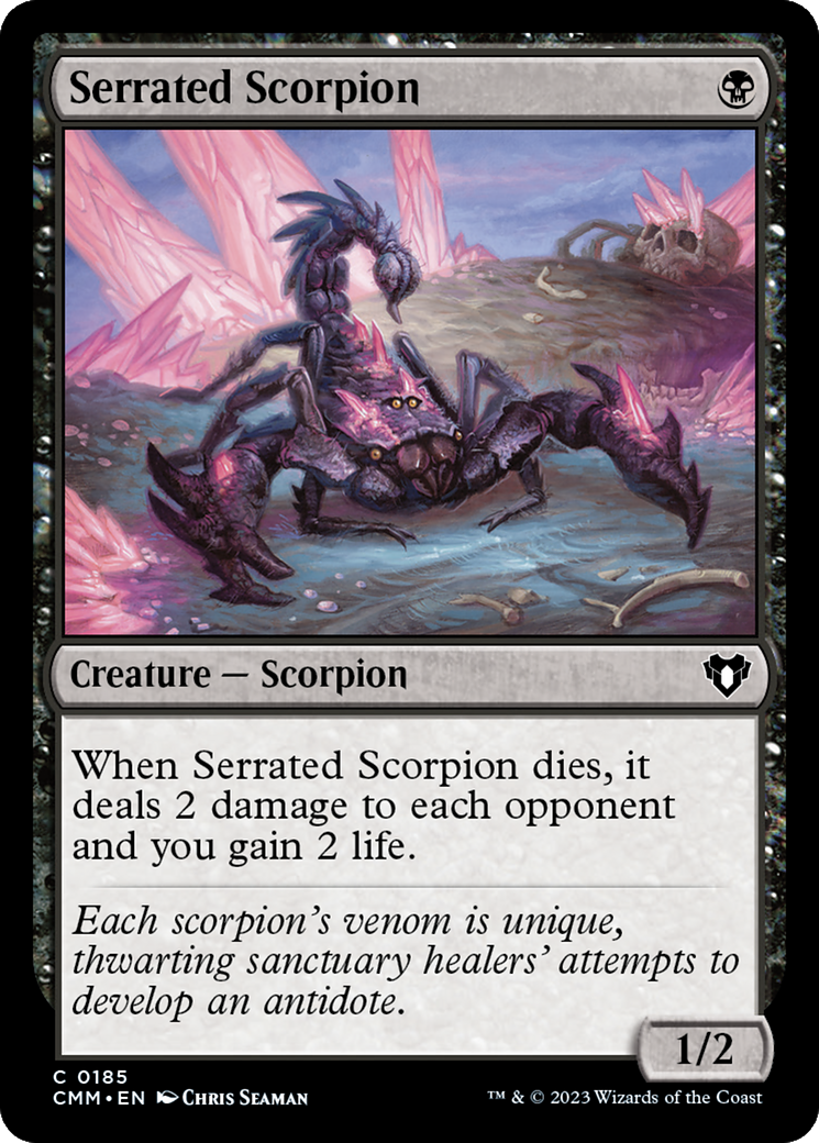 Serrated Scorpion (CMM-185)