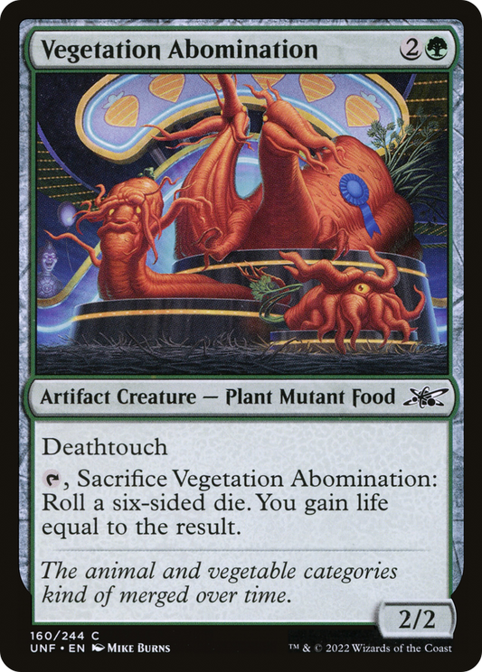 Vegetation Abomination (UNF-160) (Foil)