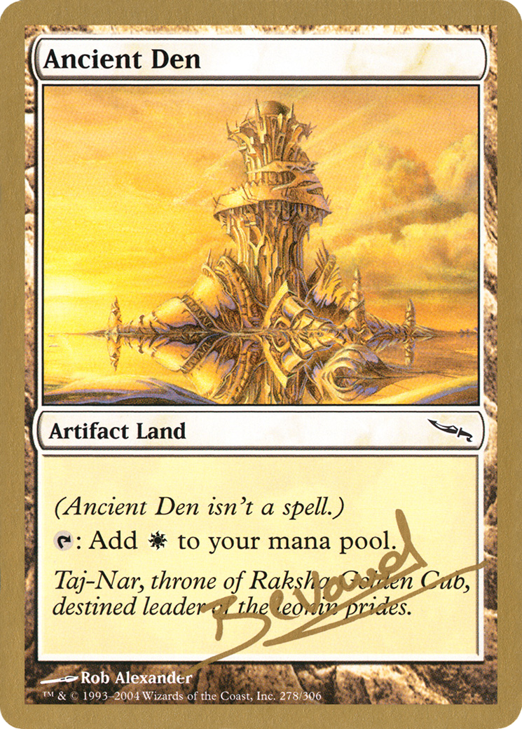 Ancient Den (WC04-MB278)