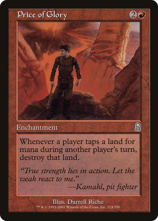 Price of Glory (ODY-214) (Foil)