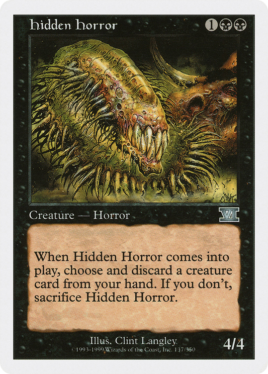 Hidden Horror (6ED-137)