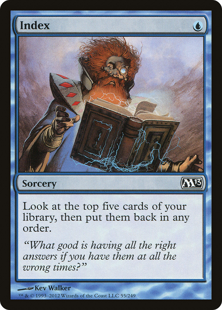 Index (M13-055) (Foil)