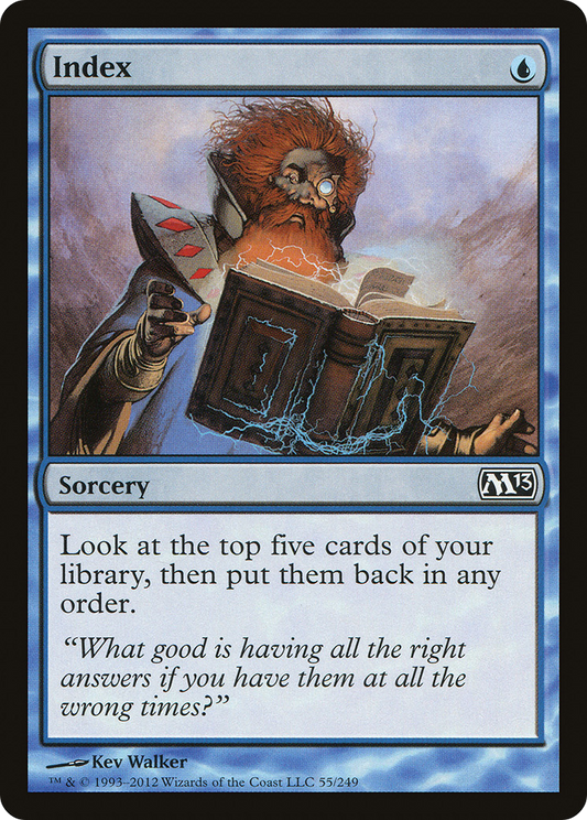 Index (M13-055) (Foil)