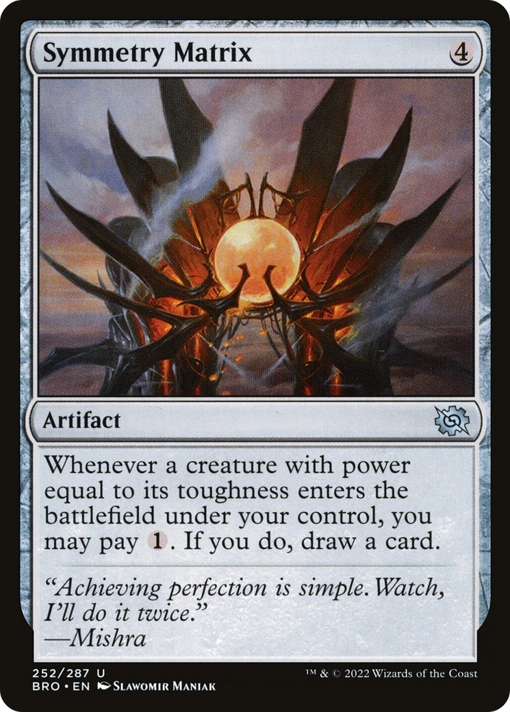 Symmetry Matrix (BRO-252) (Foil)