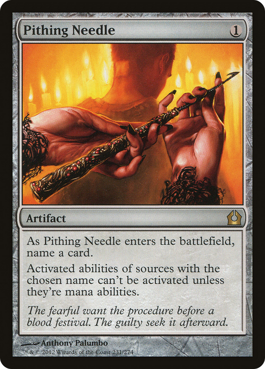 Pithing Needle (RTR-231)