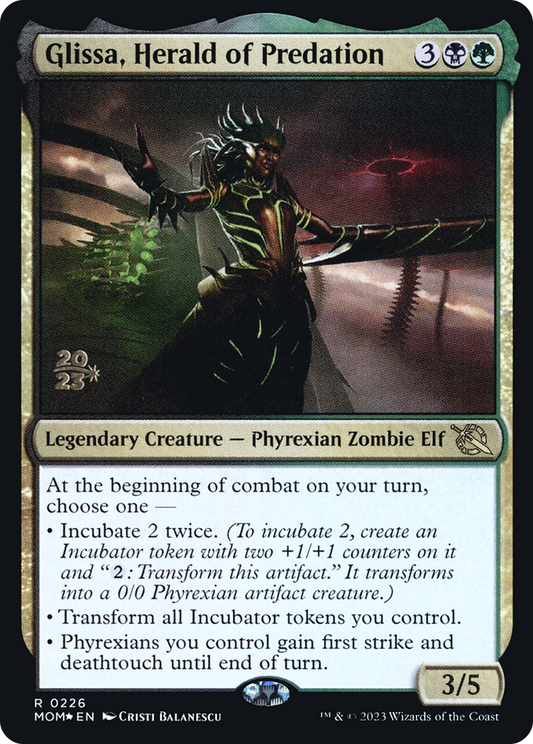 Glissa, Herald of Predation (PRE-226S) (Foil)