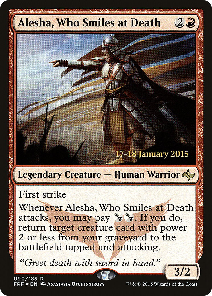 Alesha, Who Smiles at Death (PRE-90S) (Foil)