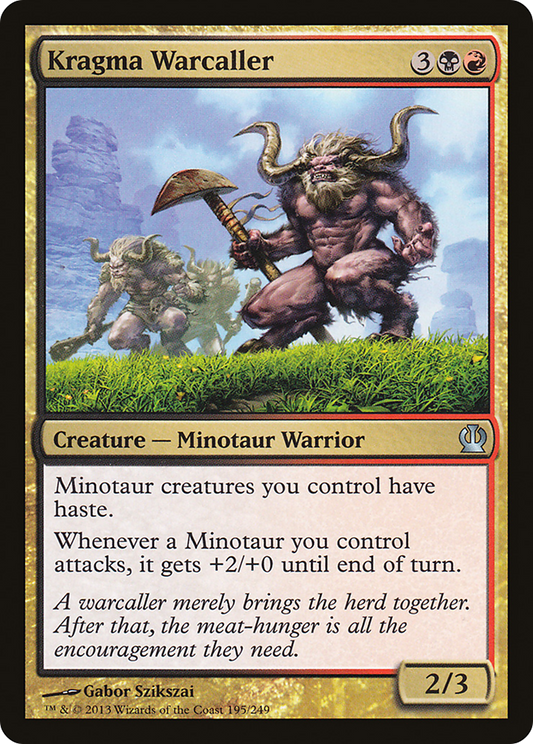 Kragma Warcaller (THS-195) (Foil)