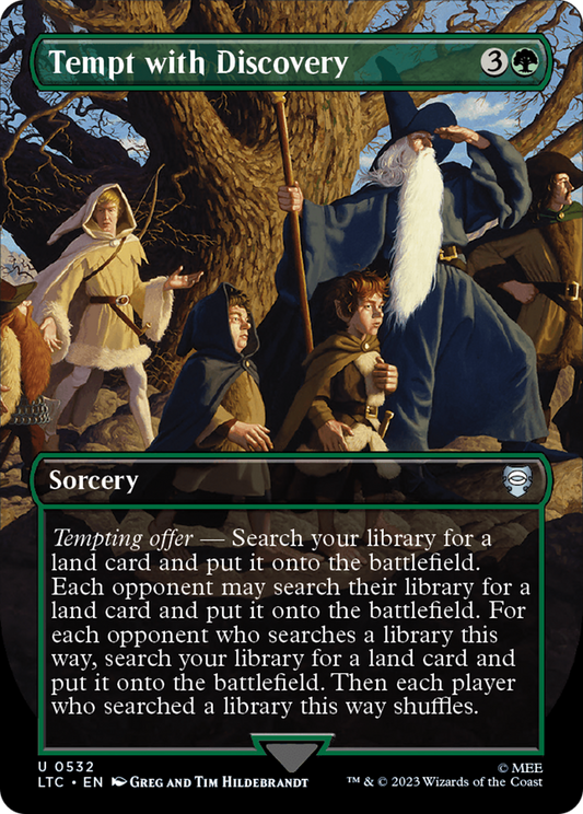 Tempt with Discovery (LTC-532) (Borderless) (Foil)
