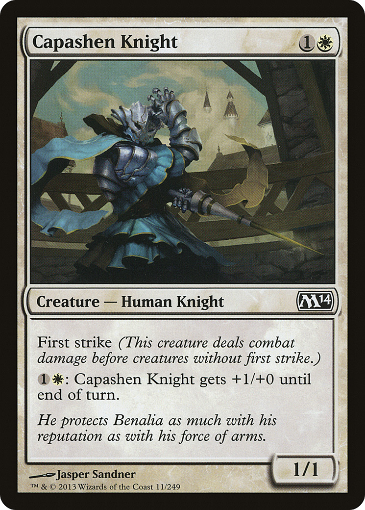 Capashen Knight (M14-011) (Foil)