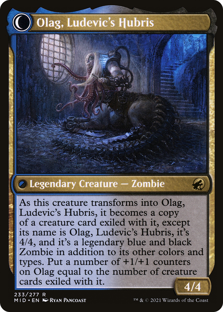 Ludevic, Necrogenius // Olag, Ludevic's Hubris (MID-233)