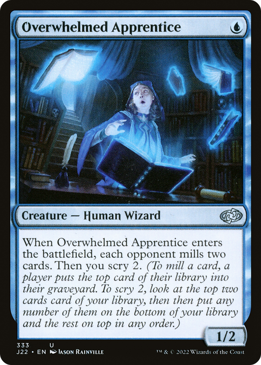 Overwhelmed Apprentice (J22-333)