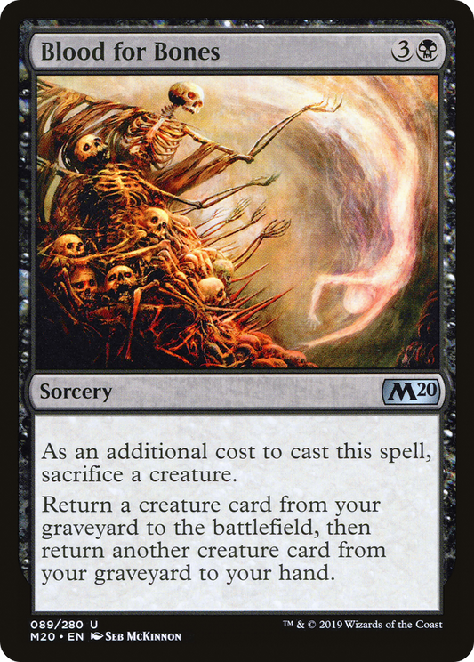 Blood for Bones (M20-089) (Foil)
