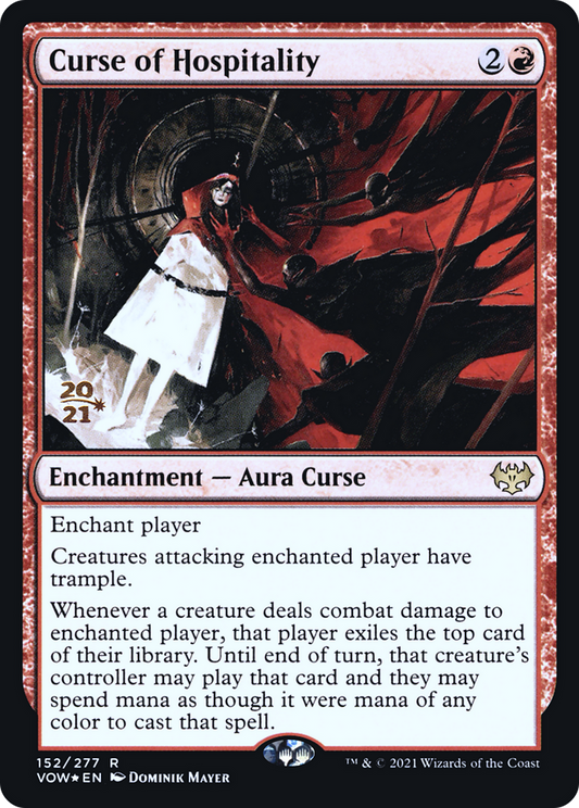 Curse of Hospitality (PRE-152S) (Foil)