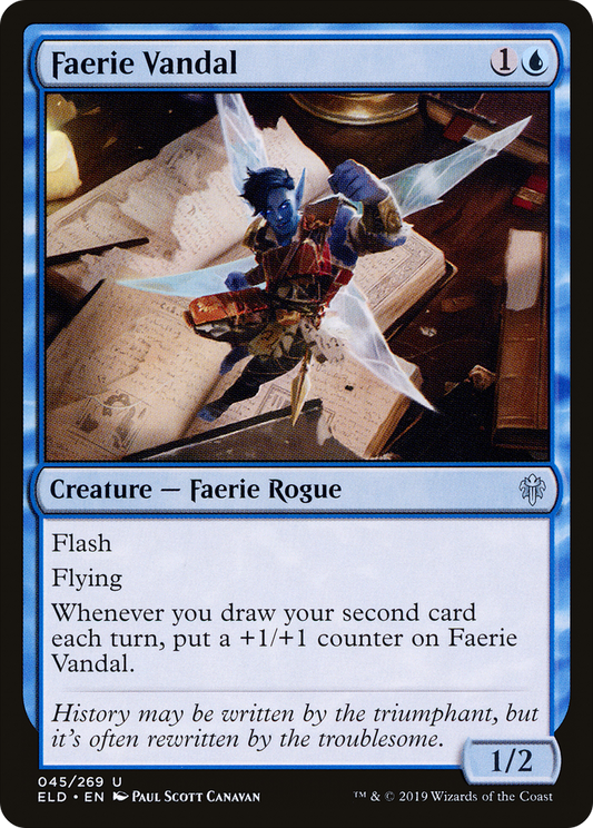 Faerie Vandal (ELD-045) (Foil)