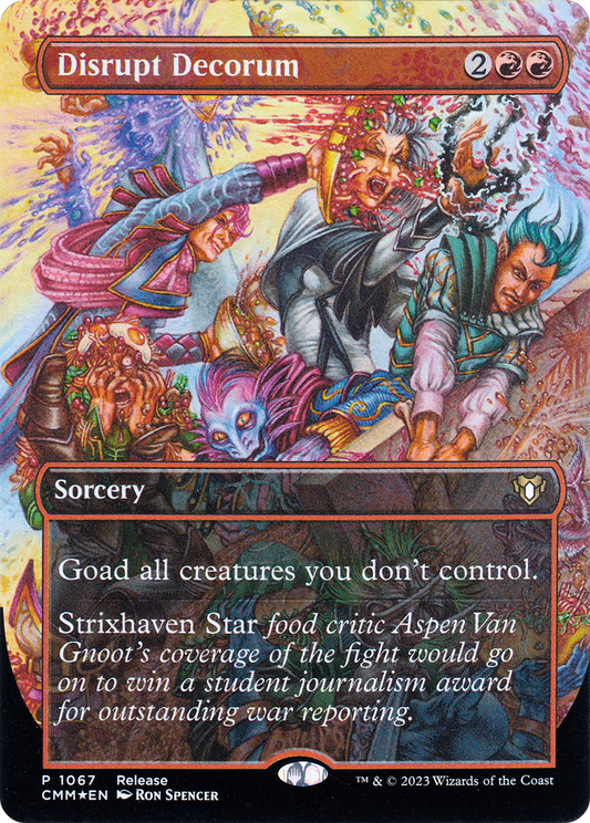 Disrupt Decorum (LARP-1067) (Borderless) (Foil)