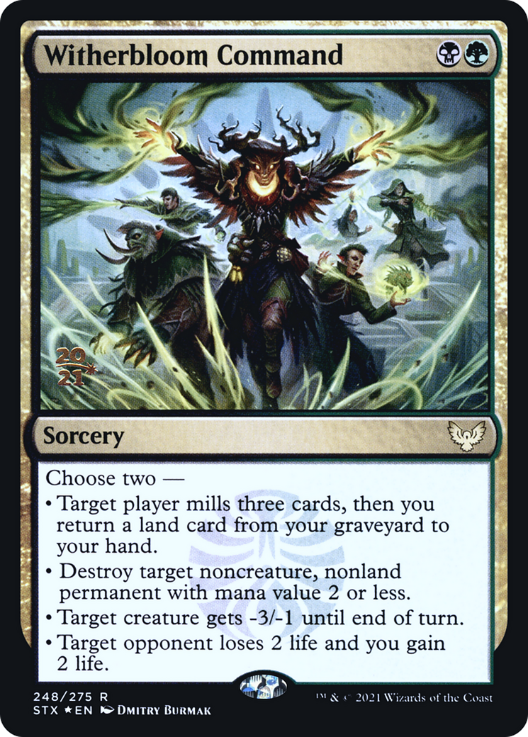 Witherbloom Command (PRE-248S) (Foil)