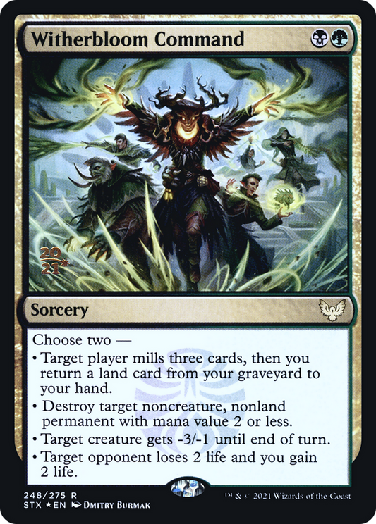 Witherbloom Command (PRE-248S) (Foil)