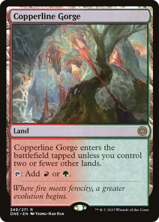 Copperline Gorge (ONE-249) (Foil)