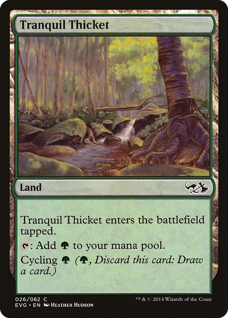 Tranquil Thicket (DD3-026)