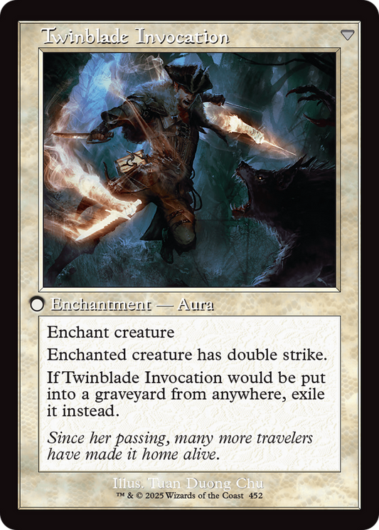 Twinblade Geist // Twinblade Invocation (INR-452) (Foil)
