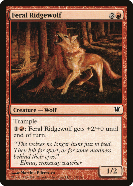Feral Ridgewolf (ISD-142) (Foil)