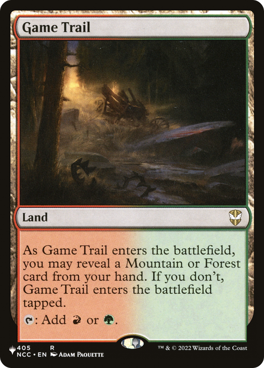 Game Trail (LIST-NCC-405)