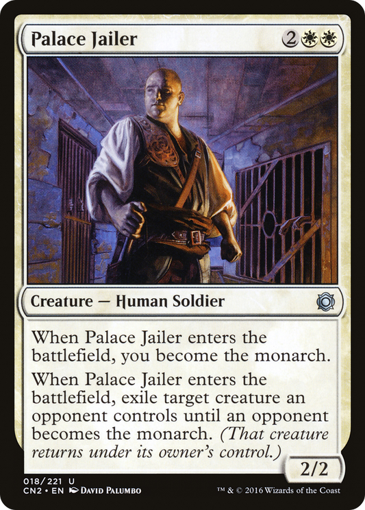Palace Jailer (CN2-018) (Foil)