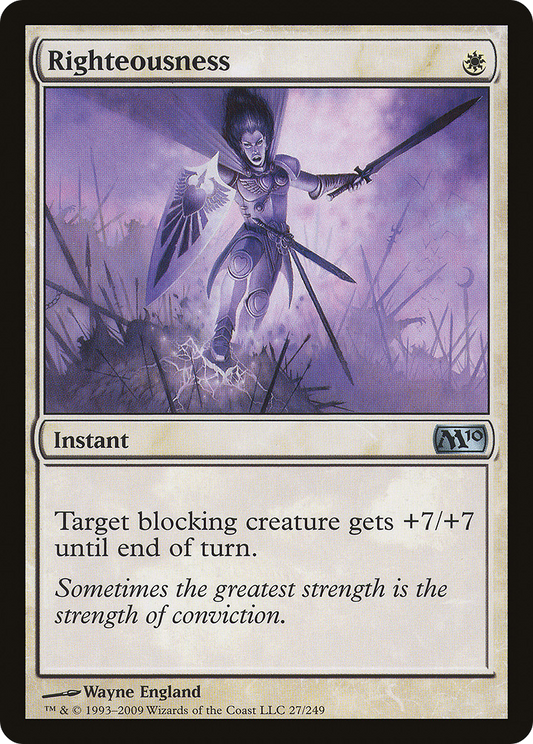 Righteousness (M10-027) (Foil)