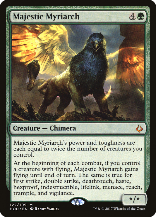 Majestic Myriarch (HOU-122) (Foil)