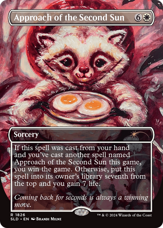 Approach of the Second Sun (SLD-1826) (Borderless) (Foil)