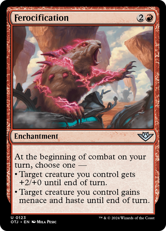 Ferocification (OTJ-123) (Foil)