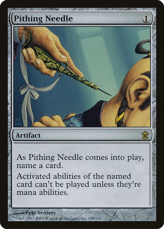 Pithing Needle (SOK-158) (Foil)