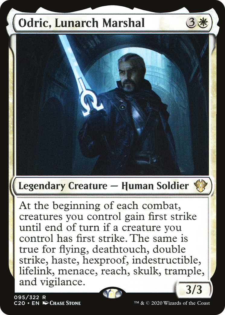 Odric, Lunarch Marshal (C20-095)