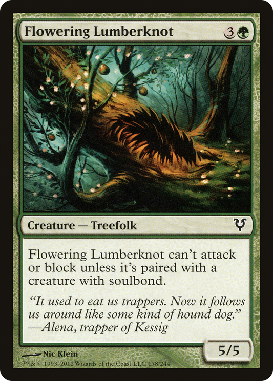 Flowering Lumberknot (AVR-178) (Foil)