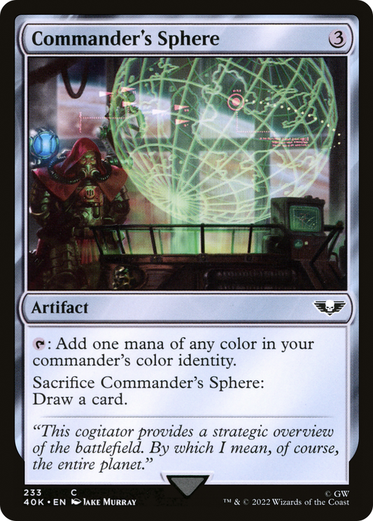 Commander's Sphere (40K-233)