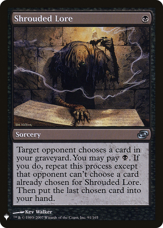 Shrouded Lore (LIST-PLC-91)