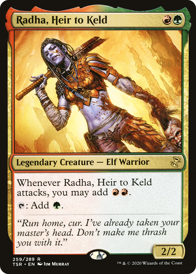 Radha, Heir to Keld (TSR-259)