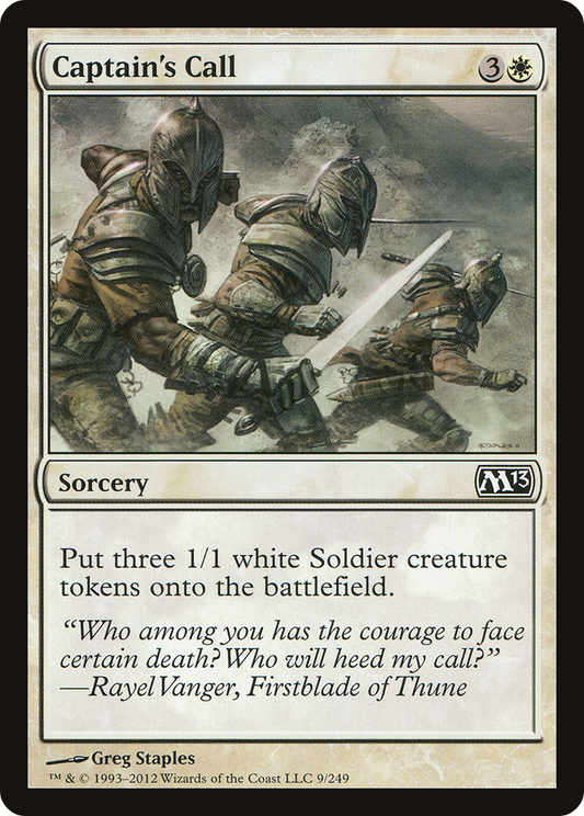 Captain's Call (M13-009)