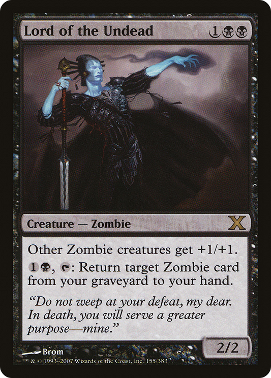 Lord of the Undead (10E-155) (Foil)