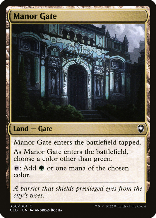 Manor Gate (CLB-356) (Foil)
