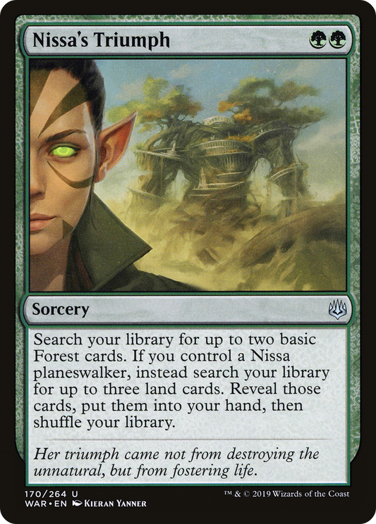 Nissa's Triumph (WAR-170)