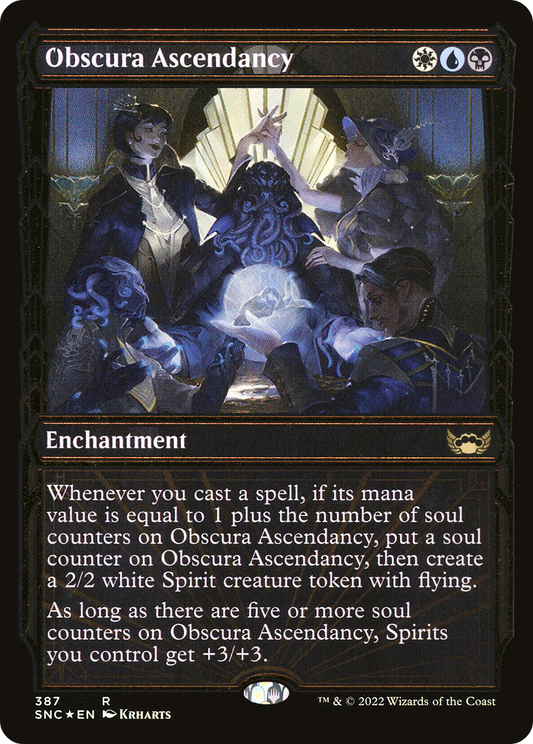 Obscura Ascendancy (SNC-387) (Showcase) (Gilded Foil)