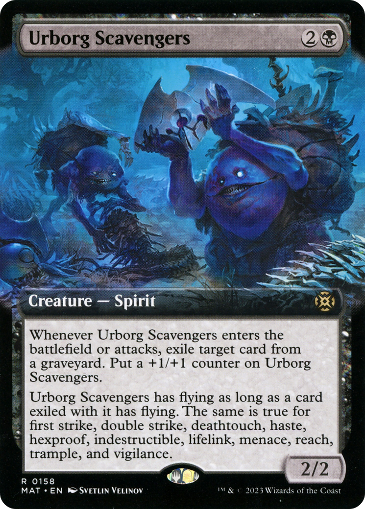 Urborg Scavengers (MAT-158) (Extended Art)